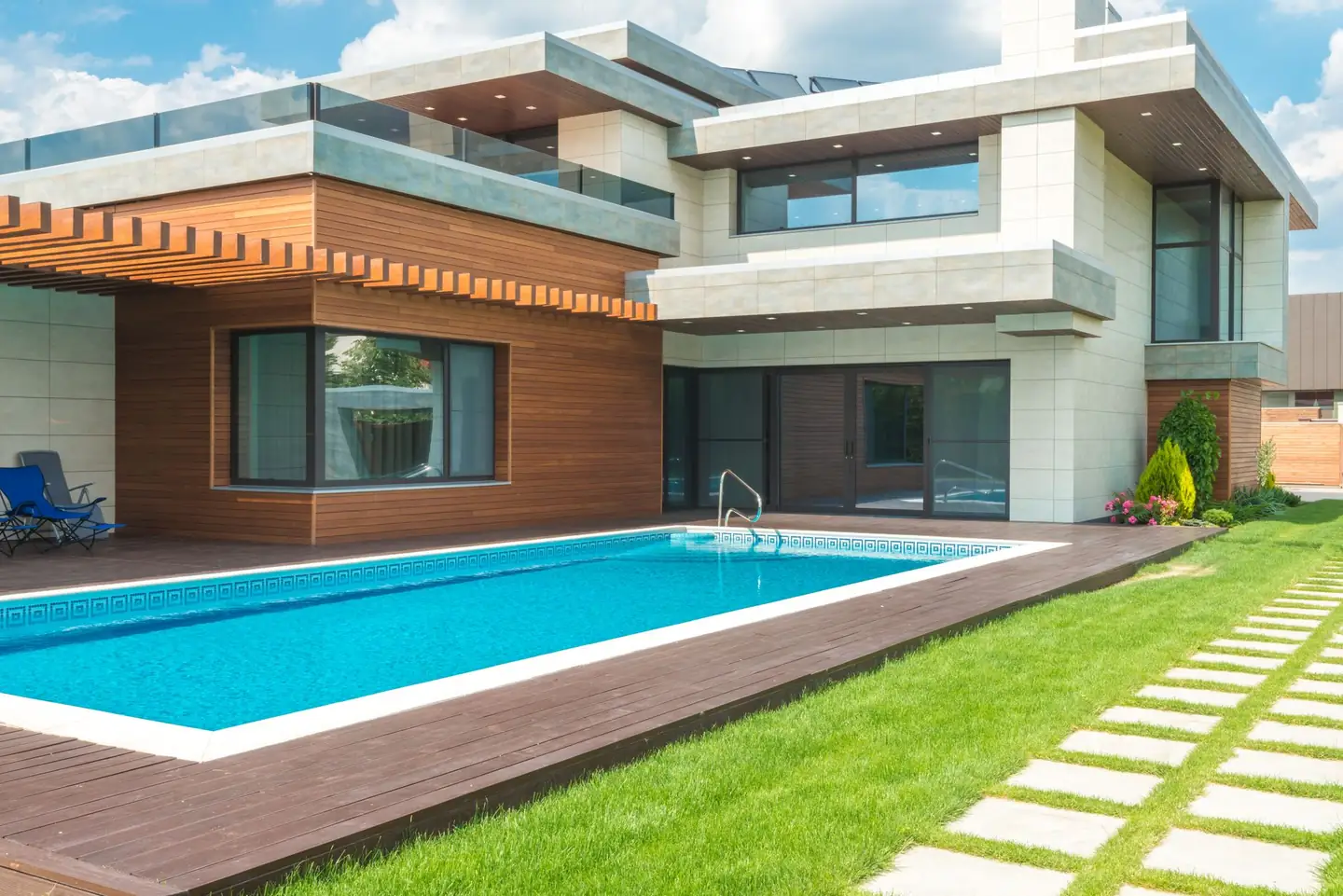 Swimming pool built in Pinkett, NSW